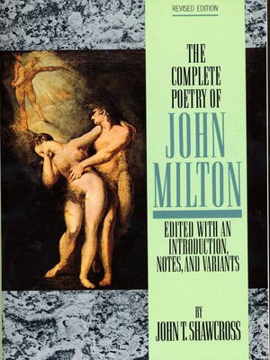 cover image of The Complete Poetry of John Milton